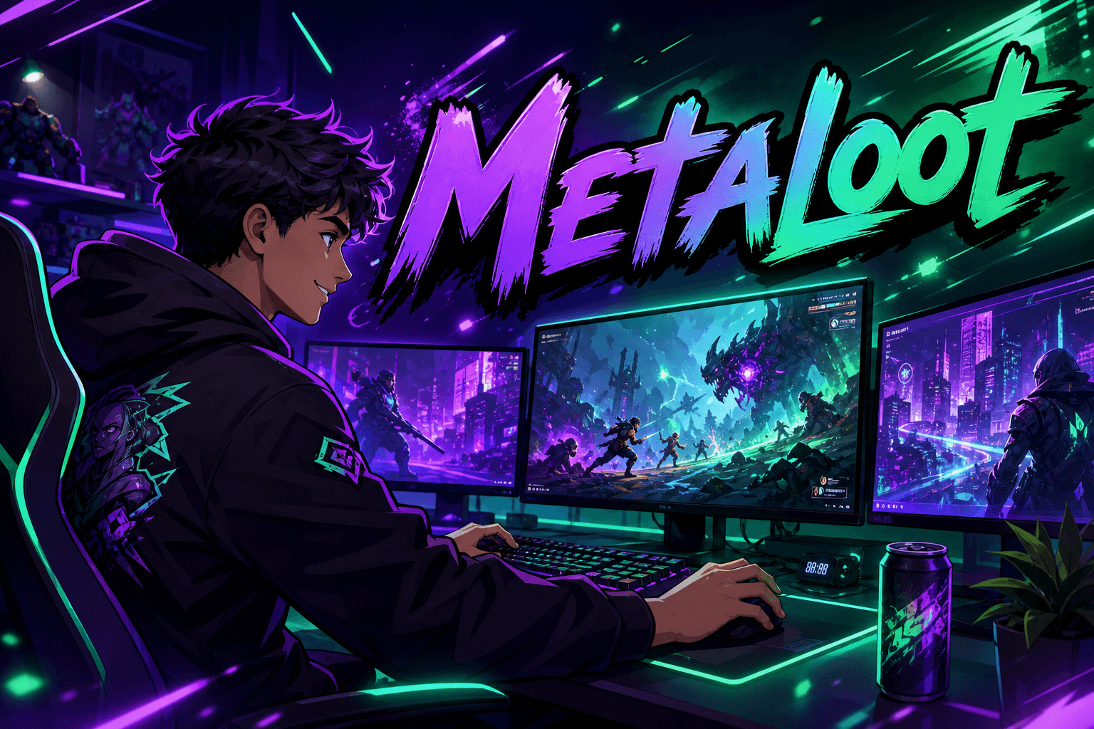 Metaloot card